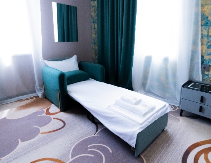 2-местное станд. DBL без балк. - Отель «Волга» Гудаута