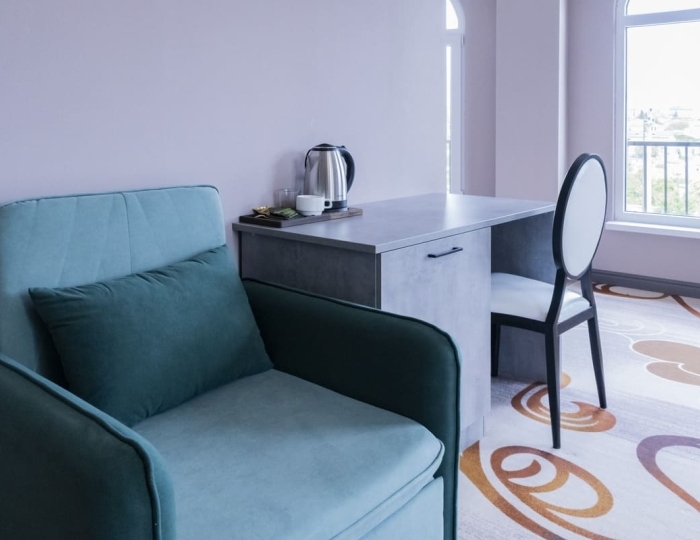 2-местное 2-комн. люкс боковой - Отель «Волга» Гудаута