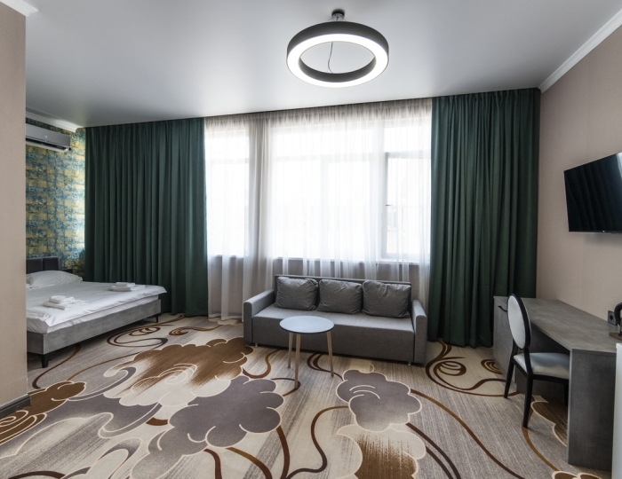 2-местное 1-комн. люкс DBL с балк. - Отель «Волга» Гудаута